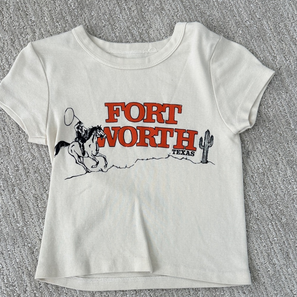Brandy Melville "Fort Worth" mini-tee